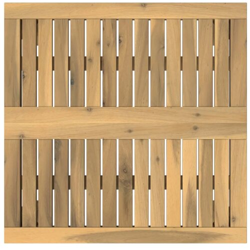  Stolić za kavu Bijela 60 x 60 5 x 36 cm Čvrsto drvo akacije - 60 x 60 5 x 36 cm Bijela Slike