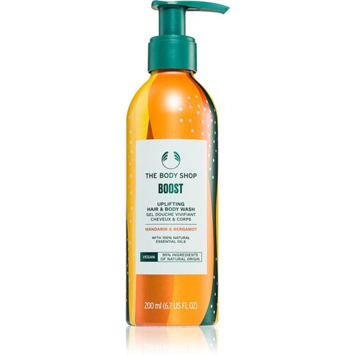 The Body Shop Bath and Body Hair & Body Wash šampon za lase in telo Mandarin & Bergamot 200 ml Cene