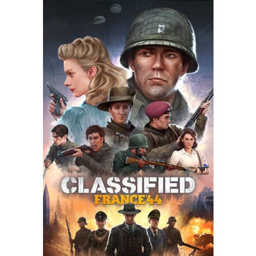  classified: france '44 (pc) steam key global Cene