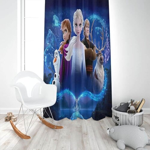  Dečiji draper frozen (jedno krilo) - 140x250cm, D-044 Cene