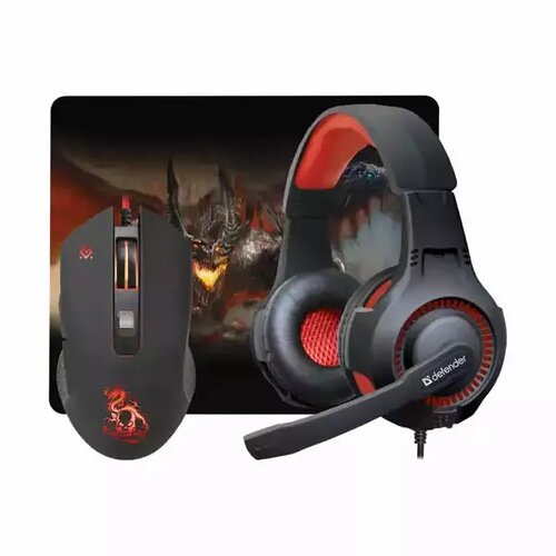 Defender Devourer MHP-006 gaming komplet slu&scaron;alke + mi&scaron;ka + podlaga, (20420910) Cene