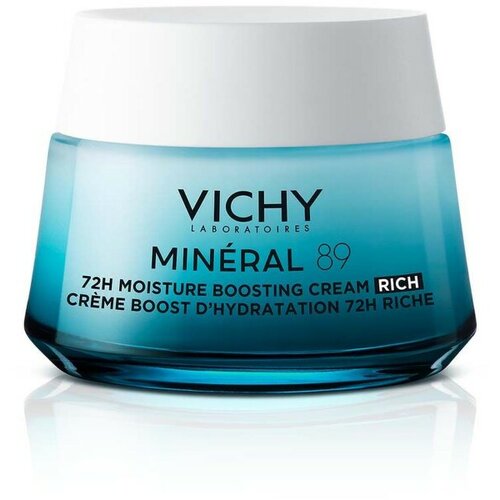 Vichy mineral 89 bogata krema za intenzivnu hidrataciju tokom 72 h za suvu kožu, 50 ml Slike