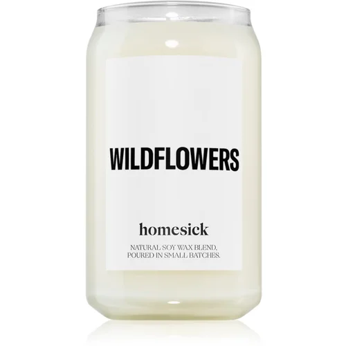 homesick Wildflowers dišeča sveča 390 g