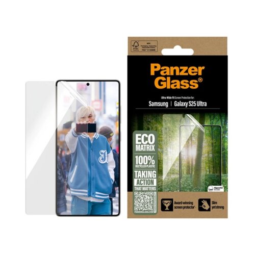 PanzerGlass ECO MATRIX Screen Protector Samsung Galaxy S25 Ultra | Ultra-Wide Fit Prozirna za&scaron;tita za zaslon 1 kom Cijene