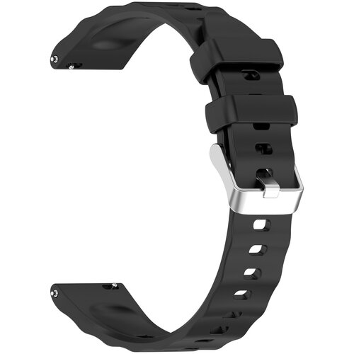 INF Združljiv s Huawei Watch GT6 18 mm silikonski pa&scaron;ček (vzmetna palica) Black, (5000073616) Cene