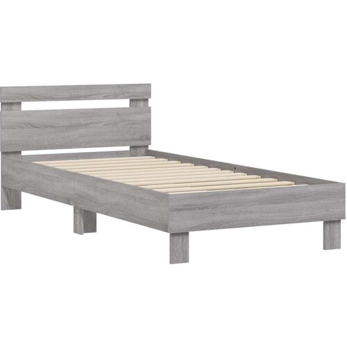  Okvir kreveta s uzglavljem Siva Sonoma 80 x 200 cm - Siva Sonoma Slike