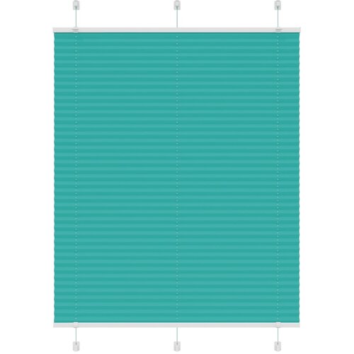  Plisirana zavjesa petrolej zelena 110x150 cm Širina tkanine 109,4 cm Poliester Cene