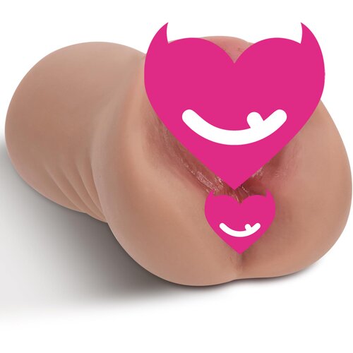 SuperLove Dual Channel Realistic Masturbator Tan Slike