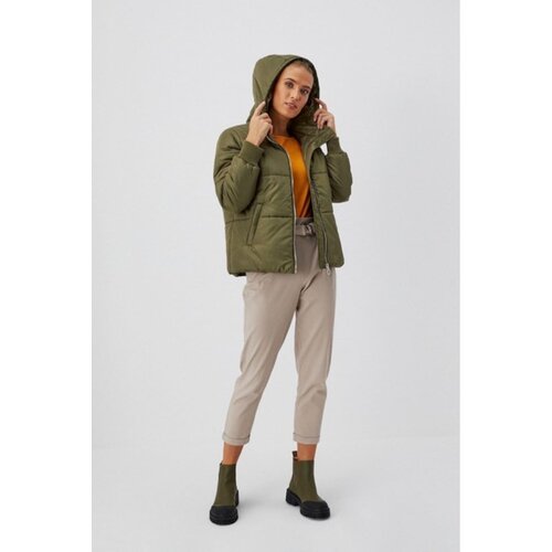 Moodo quilted jacket with hood Slike