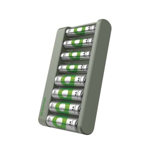 Gp polnilec baterij Eco E821 + 4× AA 2100 + 4× AAA 850 Cene