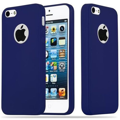Cadorabo Case, združljiv z Apple v Candy Tarmno Blue - zaščitna prevleka iz fleksibilnega silikona TPU, (20571141) Cene
