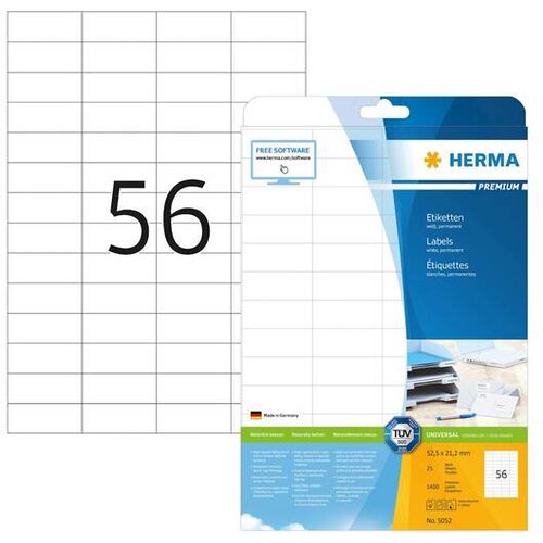 Herma Etikete superprint, 52.5x21.2 mm, 25/1 HER5052 Cene