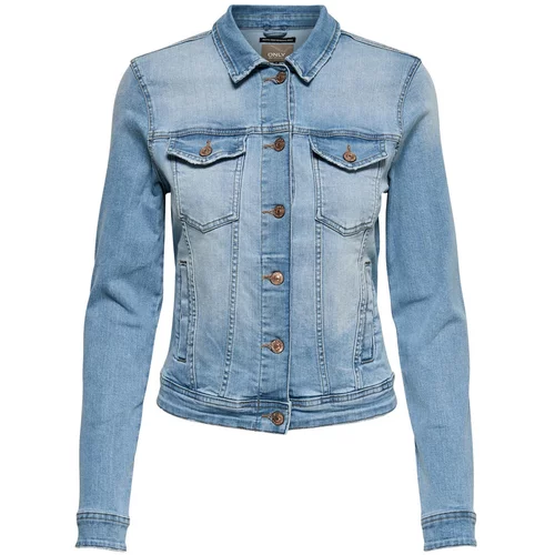 Only Jeans jakna Tia 15177241 Modra Regular Fit