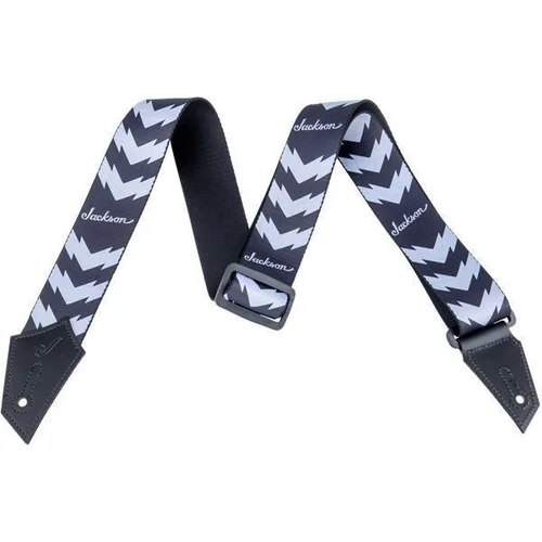 Jackson Strap Double V Black/White