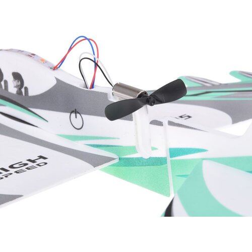  Sklopivi lagani pjenasti avion leti LED svjetla propeler USB punjenje ZA5583 Slike