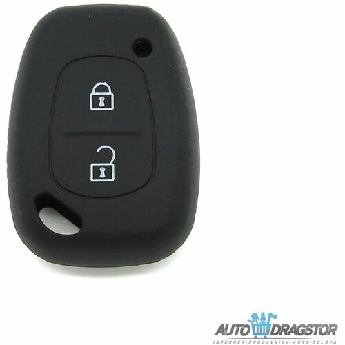888 Car Accessories silikonska navlaka za ključeve crna renault APT1010.02.B Slike