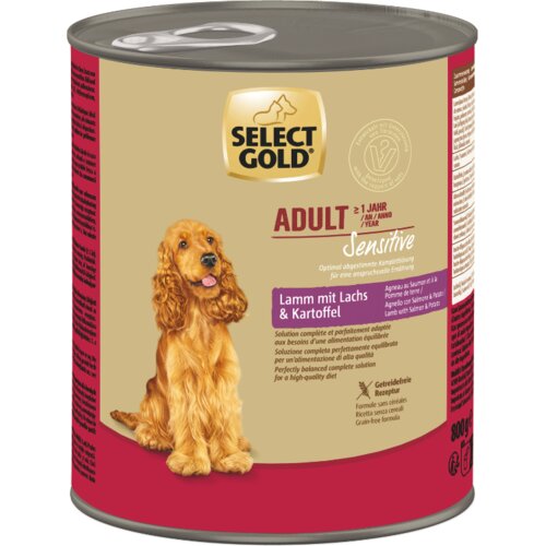 Select Gold Sensitive Adult janjetina s lososom i krumpirom 800 g Cijene