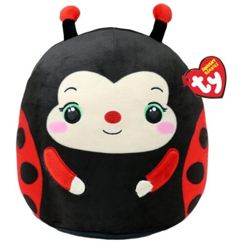 Ty Pli&scaron;ana igračka Squishy Bubamara Lucy 39395, 22 cm, Crno-crvena Cijene