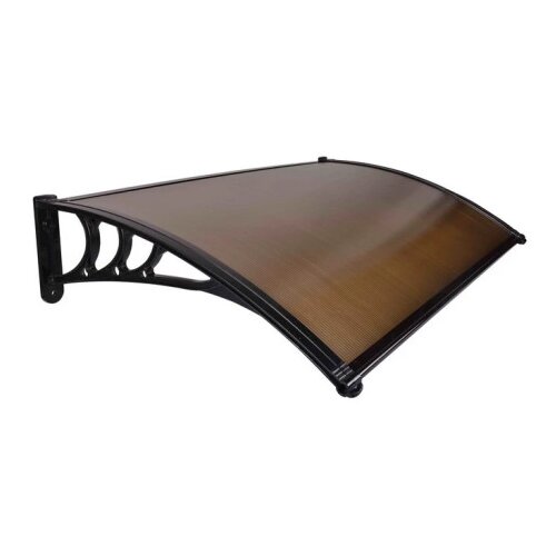  Nadstre&scaron;nica Aluminijumska 150x120cm Crna Bronza 5mm ( 1947 ) Cene