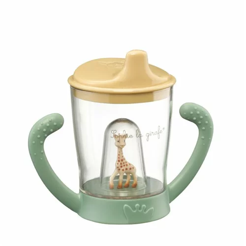 Sophie La Girafe Vulli Non-Drip Cup šalica Beige 6m+ 180 ml