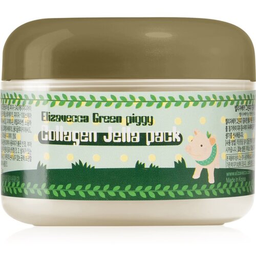 Elizavecca Green Piggy Collagen Jella Pack učvršćujuća kolagenska maska za intenzivnu regeneraciju i zatezanje lica 100 ml Cijene
