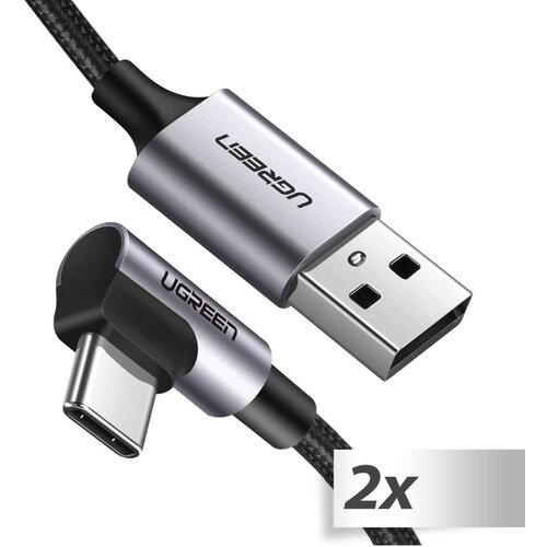 Ugreen 2x1 Angled USB-C To USB-A Data Cable Black 1M Cijene
