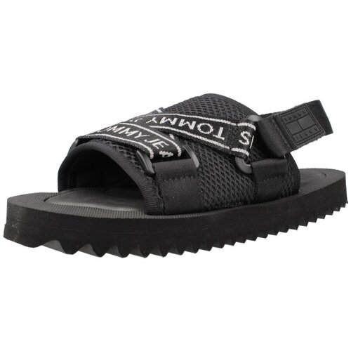 Tommy Jeans Sandali &amp;amp; Odprti čevlji EN0EN02462 Črna Slike