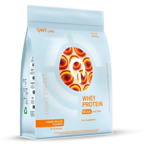 QNT light digest whey protein – lako svarljiv protein za mišiće i oporavak - cream brulee 500g Cene