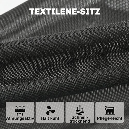  Vrtni namje&amp;scaron;taj garnitura za sjedenje 5-dijelni stakleni stol s 4 prozračne sklopive stolice s naslonima od užeta Slike