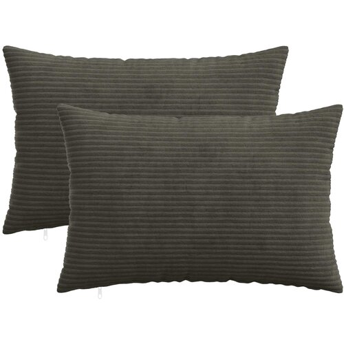  Presvlaka za jastuk 2 pcs HEERLEN Antracit 40 x 60 cm Kord Cene