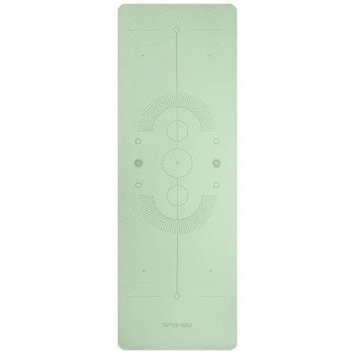 Spokey MANDALA Yoga mat, 180 x 60 x 0,4 cm, green
