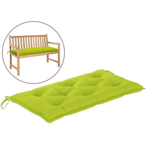 vidaXL Jastuk za vrtnu klupu jarko zeleni 100 x 50 x 7 cm od tkanine Cijene
