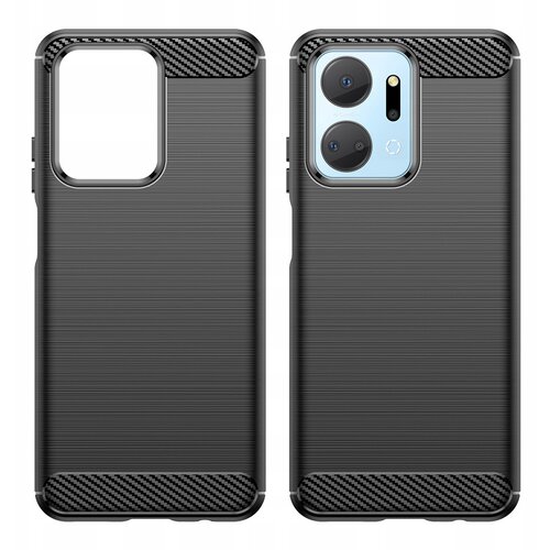 HURTEL carbon case etui obudowa pokrowiec futerał do honor play 40 PLUS/X7A czarne, (21899767) Cene