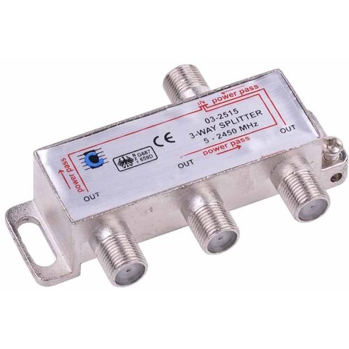 Cabletech Delilnik satelitski 3-vejni &amp;quot;F&amp;quot; 2400 MHz, (20811929) Slike