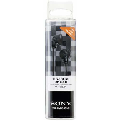 Sony ušesne slušalke MDR-E9LPB, črna Cene