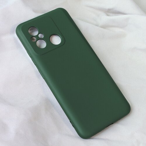  Maska za telefon Teracell Soft Velvet za Xiaomi Redmi 12C tamno zelena Cene