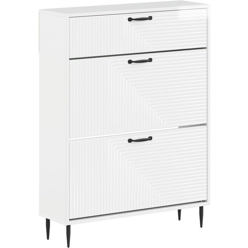  Ormar za cipele HAARLEM 78 x 24 x 103 cm Konstruirano drvo Cijene