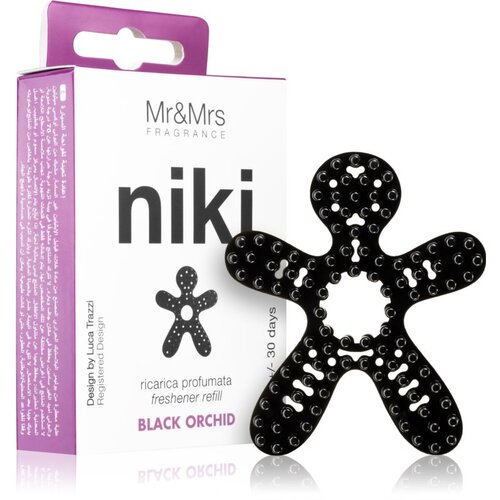 Mr&amp;amp;Mrs Fragrance Niki Black Orchid miris za auto zamjensko punjenje Slike
