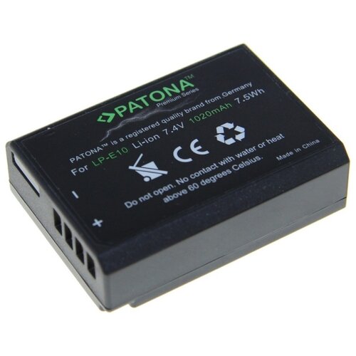 Patona Baterija Canon LP-E10 1020mAh Li-Ion Premium Slike