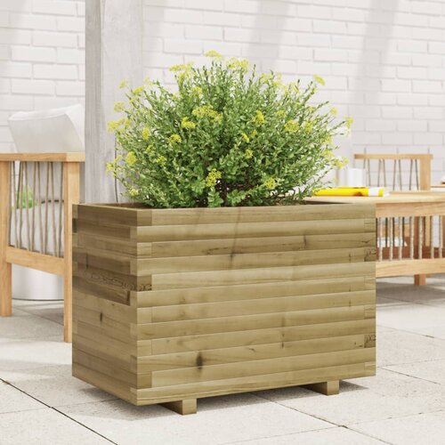 vidaXL Vrtno cvetlično korito 70x40x49,5 cm impregnirana borovina Cene