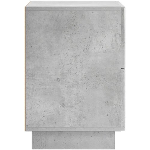  Noćni ormar Betonska siva 33 5 x 34 5 x 50 cm Konstruirano drvo - Betonska siva 1 Slike