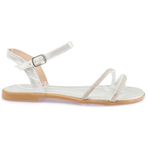 Trendyol White Women&amp;#039;s Sandals Slike