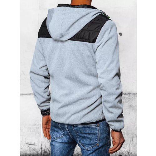 DStreet Men's Transition Grey Quilted Jacket TX4402 Slike