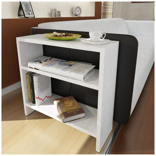 Hanah home Klub sto Silvanus 51x49x17.5cm Bijeli Cene