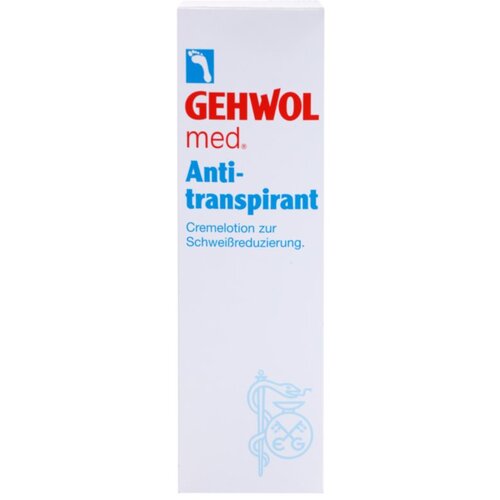 Gehwol Med kremasti antiperspirant za redukciju znojenja za stopala 125 ml Slike