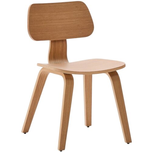 Kave Home Blagovaonska stolica u dekoru hrasta u prirodnoj boji Gena – Cijene