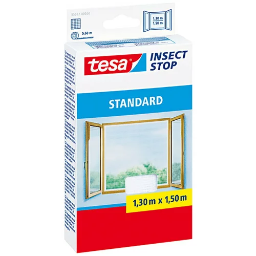 Tesa insect Stop Zaštita od insekata za prozore Standard (D x Š: 151 x 130 cm, Bijele boje)