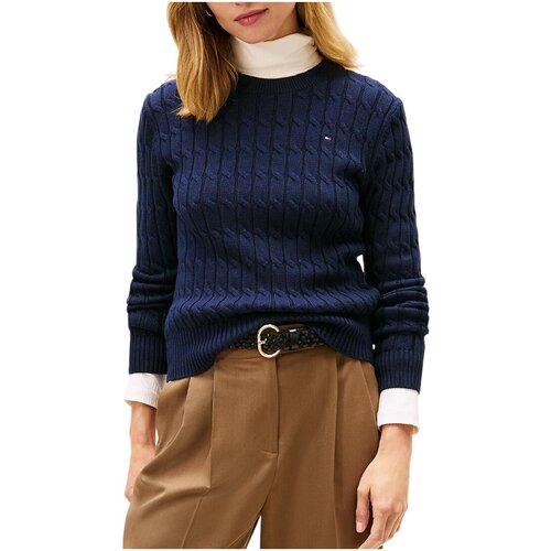 Tommy Hilfiger Puloverji WW0WW47644 Modra Slike
