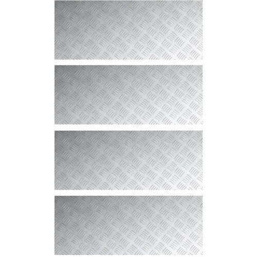  Čelične Ploče 4 kom Protuklizne 100x40 cm Slike