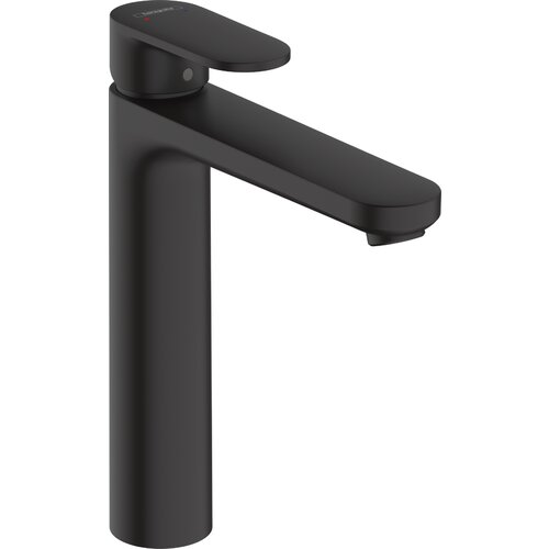 Hansgrohe vernis blend 190 matt black baterija (slavina) za umivaonik sa odlivnim ventilom sifona pop-up 71552670 Slike